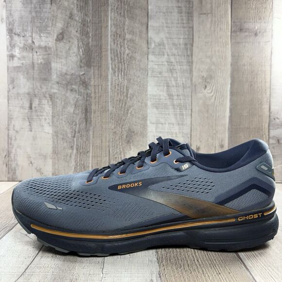 Brooks Ghost 15 Men's Size 11 Road Running Shoes Athletic Sneakers Low Top Blue - Picture 6 of 15